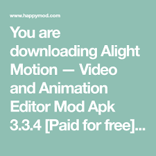 Download alight motion — video and animation editor original app on appbundledownload. You Are Downloading Alight Motion Video And Animation Editor Mod Apk 3 3 4 Paid For Free Unlocked Subscrib Alight Motion Videos Motion Video Alight Motion