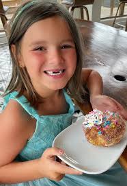 SECRET MENU: The Princess Doughnut 👑 We make these to order in the back  for the princesses. Our flaky layered doughnut dipped in a strawberry  glaze, topped with whipped topping, marshmallows, and