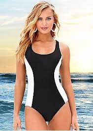 Black White Women S Clothing And Swimwear Collection By Venus One Piece Swimsuits Swimwear