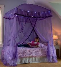 Lighted Bed Canopy Sparkling Lights Bower Kids Girls Princess Children Bedroom Bed For Girls Room Girls Bed Canopy Fairy Bedroom