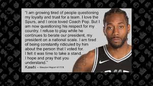 Did Kawhi Leonard Refuse to Play Because His Coach Made Anti-Trump  Comments?