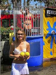 Pin on dunking booth hot cute ladys