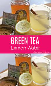 Green Tea Lemon Water Packed With Cayenne Cinnamon Honey Green Tea Lemon Lemon Water Lemon Benefits