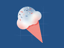 朗 ⁣ ⁣ do you want to be our new gif? National Ice Cream Day By Bomi Judi Yoon For Imge On Dribbble
