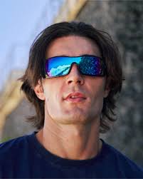 Shop Oakley Batwolf Prizm Sunglasses In Black/blue