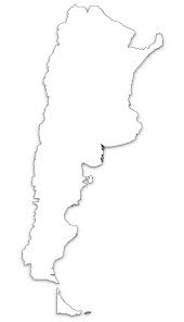 Map of the bigest foreign nationalities in argentina 1914. Argentina Map Outline Map Of Argentina Outline South America Americas