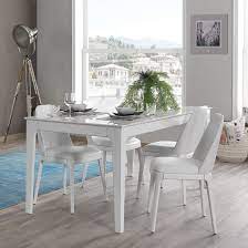 Available in a range of sizes, our kitchen and dining room tables can seat as few or as many as you like—from the cozy table tucked in the corner of your kitchen to the extension table with leaf that easily seats up to ten guests. Lacquer White Dining Room Table Set Large Console Luxury Chairs Whitecolor Veneer Mdf Board High Quality Best Price Buy Dining Room Table Set Dining Room Table And Chairs Dining Table Set Product On Alibaba Com
