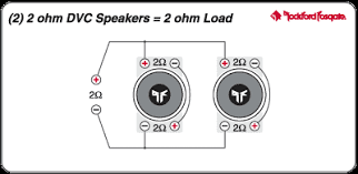 Check the amplifier's owners manual for minimum impedance the amplifier will handle before hooking up the speakers. Wiring Dual Voice Coil Sub Question Ecoustics Com