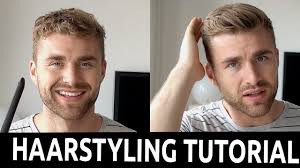 Mittellange haare stylen männer elegante vivono in europa mittellange haare stylen männer. Haarstyling Tutorial Fur Manner Bei Kurzen Haaren Hairstyle Youtube