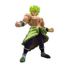 While the saiyan paragus persuades vegeta to rule a new planet, king kai alerts goku of the south galaxy's destruction by an unknown super saiyan. Dragon Ball Super Broly Super Saiyan Broly Full Power Sh Figuarts Action Figure