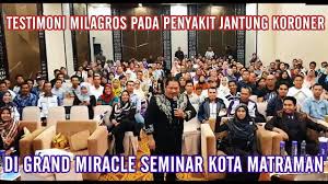 Related to mengobati penyakit jantung lemah dengan milagros. Testimoni Sembuh Dari Jantung Koroner Di Grand Seminar Milagros Lombok Youtube