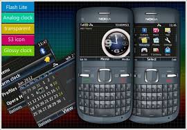 Nokia e63 price in pakistan, daily updated nokia phones including specs & information : Glossy Clock V1 V2 Swf Clock Analog Theme 302 200 201 210 205 C3 00