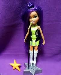 2010 Bratz Yasmin Style Starz Purple Hair Purple Hair Bratz Yasmin Halloween Costumes