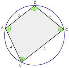 It is easiest to figure out first. Cyclic Quadrilateral Geometry Calculator
