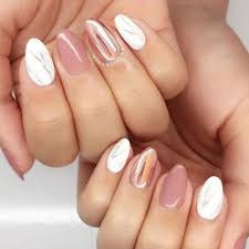 Pink Short Almond Shaped Nails Nail And Manicure Trends These shapes indicate which nail shapes work best for you.
