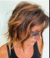 Shatush capelli corti biondo rame . Sfumature Rame Rose Shatush Capelli Bellezza