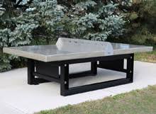 Outdoor ping pong table buildsomething com. Game Tables B Y O Bags Toss Game B Y O Ping Pong Doty Concrete