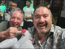 Leaving for New Zealand in February 2005.