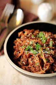 Resep Ayam Suwir Saus Teriyaki Resep Ayam Suwir Resep Ayam Resep Makan Malam