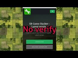How To Download Sb Game Hacker Without Verification Eds Royale Youtube