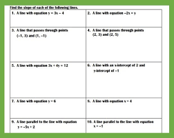 Finding The Slope Of A Line Practice Worksheet Practices Worksheets Line Worksheets