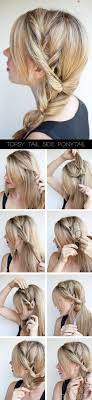 But longer locks can get in the way and that is why ponytail hairstyles for men are such a great choice. Topsy Tail Ponytail Tutorial The No Braid Side Braid Hairstyle Hair Romance