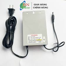 Bộ nguồn 12V-1.5A UPS lưu điện dành cho camera, vỏ sơn tĩnh điện, lưu điện  kéo dài 4-5h