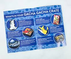 Gacha Gacha Crate February 2019 Subscription Box Review Coupon Hello Subscription