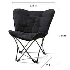 Mainstays Folding Butterfly Chair Multiple Colors Walmart Com Butterfly Chair Padded Folding Chairs Multiple Colors