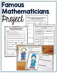 Your Middle School Math Students Will Love Learning About Famous Mathematicians With This Mat Math Projects Middle School Math Projects Middle School Libraries