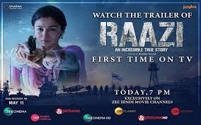 Great Bollywood Movies Watch Online Free On Youtube Raazi 2018 Upcoming Hindi Film Hindi Film Film Film Releases