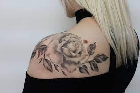 Secondly, the shoulder is also a (comparatively) large surface area, so this generally means that larger size tattoos will work. Top 51 Best Rose Shoulder Tattoo Ideas 2021 Inspiration Guide