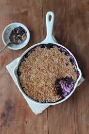 Apple Blueberry Crisp Recipe In 2020 Blueberry Crisp Blueberry Recipes Berry Crisp Recipe