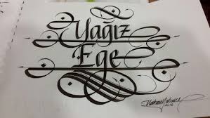 Kaligrafi Isim Ornekleri Yazi Sanati Tezhip Islam Hat Sanati