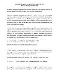 Din capitolul 1 modificat de art. Suport Curs Asigurari In Industria Hoteliera Prezentaciya Onlajn
