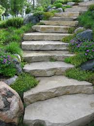 Step By Step Diy Garden Steps And Stairs The Garden Glove Garden Stairs Garden Steps Garden Walkway