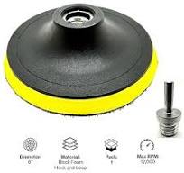 Amazon.com: Pro-Graad 6" Hook and Loop Backing Plate for ...