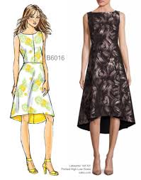 B6016 Dress Sewing Patterns Sewing Dresses For Women Sewing Dresses