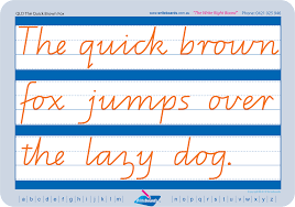 You can create writing practice sheets in d'nealian or . Qcursive Cursive Writing Pack Writeboards Children S Writing Board