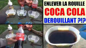 Les rouilles sont le résultat de l'oxydation du métal au contact de l'eau et de l'air durant une certaine période comme le vous pouvez trouver ici d'autres astuces naturels pour enlever la rouille. Coca Cola Retirer La Rouille Derouiller How To Remove Rust With Coke Youtube