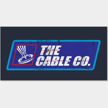The Cable Co. Cable Guy Logo Print