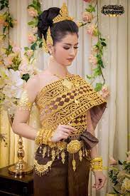 Khmer Wedding Costume Cambodian Wedding Dress Traditional Wedding Dresses Khmer Wedding