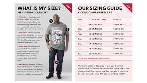 Big Tall Mens Size Guide Big Clothing 4 U