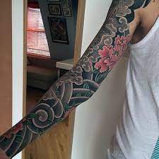 Top 47 Japanese Cloud Tattoo Ideas 2021 Inspiration Guide Tattoo Sleeve Designs Japanese Sleeve Tattoos Full Sleeve Tattoo Design
