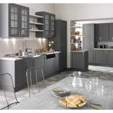 meuble de cuisine haut gris 1 porte nuage h 70 x l 60 x p 35 cm leroy merlin meuble cuisine cuisine grise cuisine gris