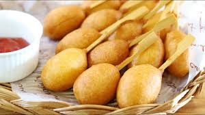 Un classico della cucina americana. Como Hacer Un Buen Hot Dog Coreano Como Una Merienda Receta De Perro D Corn Dogs Mini Corn Dogs Snacks