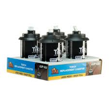 Tiki 12 Oz Torch Replacement Canister With Easy Pour System 4 Pack 131720568 The Home Depot Torch Tiki Torches Canisters