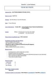.palaiseau, essonne • recherche parmi 582.000+ offres d'emploi en cours • rapide & gratuit • temps plein, temporaire et à temps partiel • meilleurs employeurs à palaiseau, essonne • emploi: Calameo Fiche Poste Bentin Palaiseau