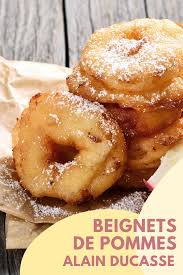 Beignets De Pommes Par Alain Ducasse Recette Beignet Aux Pommes Beignets Recette Dessert