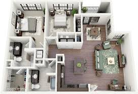 Apartment Two Bedroom Mydubai Dubai Uae Small House Plans Apartment Floor Plans House Plans